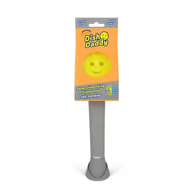 Scrub Daddy Dish Daddy Dishwand, Clear, 1 count