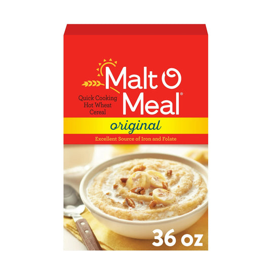 Malt-O-Meal Original Wheat Cereal, Quick Cooking, 36 oz